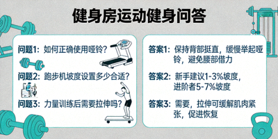 健身房运动健身问答